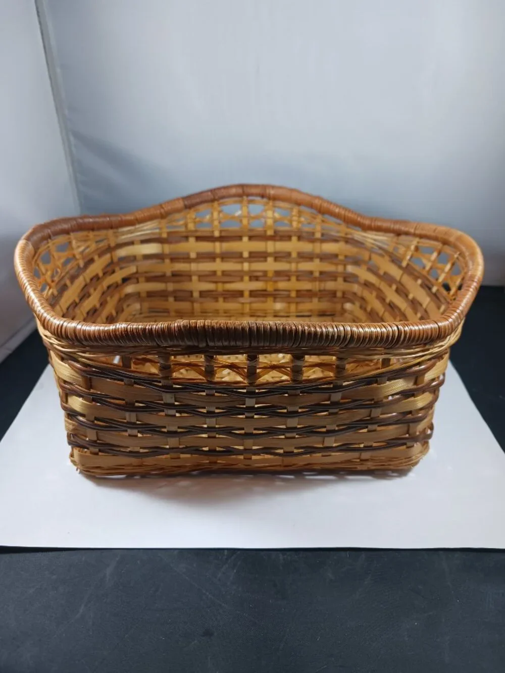 Vintage Wicker Unique Basket